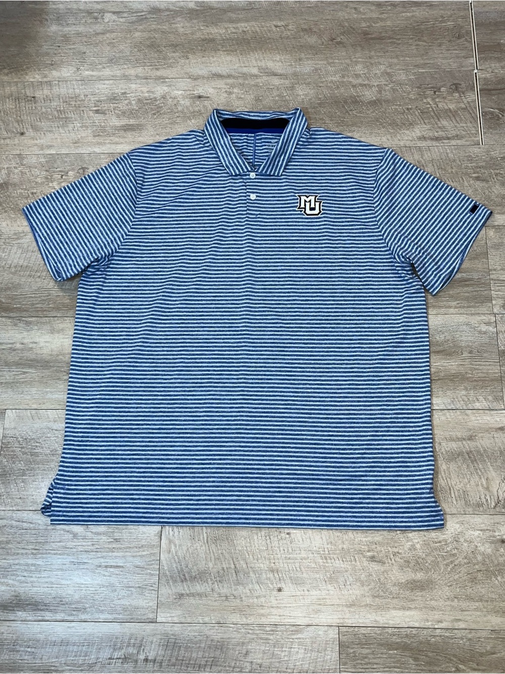 Nike Dri-Fit Men’s Tiger Woods Marquette University Performance Polo Size XL
